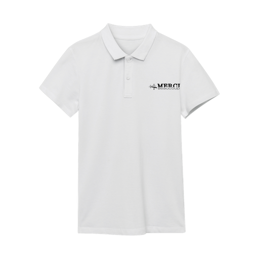 [MB004] Polo blanc manches courtes